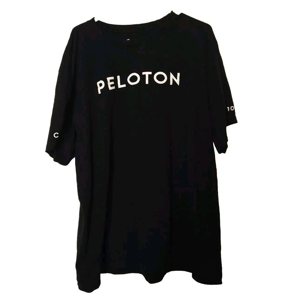 PELOTON - CENTURY 100 RIDE-BLACK T-SHIRT - Unisex 3XL
